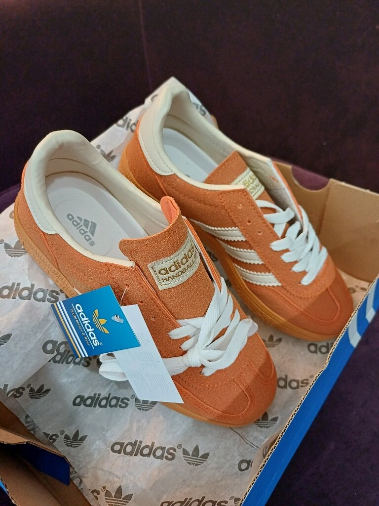 HS/Adidas Handball Spezial Orange sneaker - 4