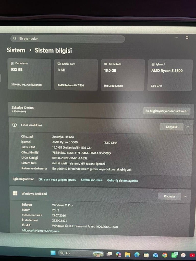 Makina Satışta Tahinim Çıktığı içim ilmek ilmek işlediğim cihazım - 7
