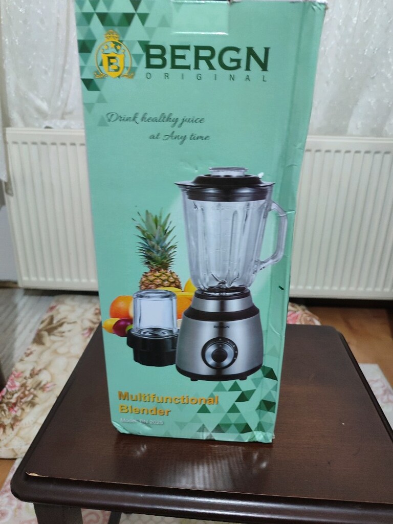 cam hazneli smoothie makinesi + öğütücü - 4