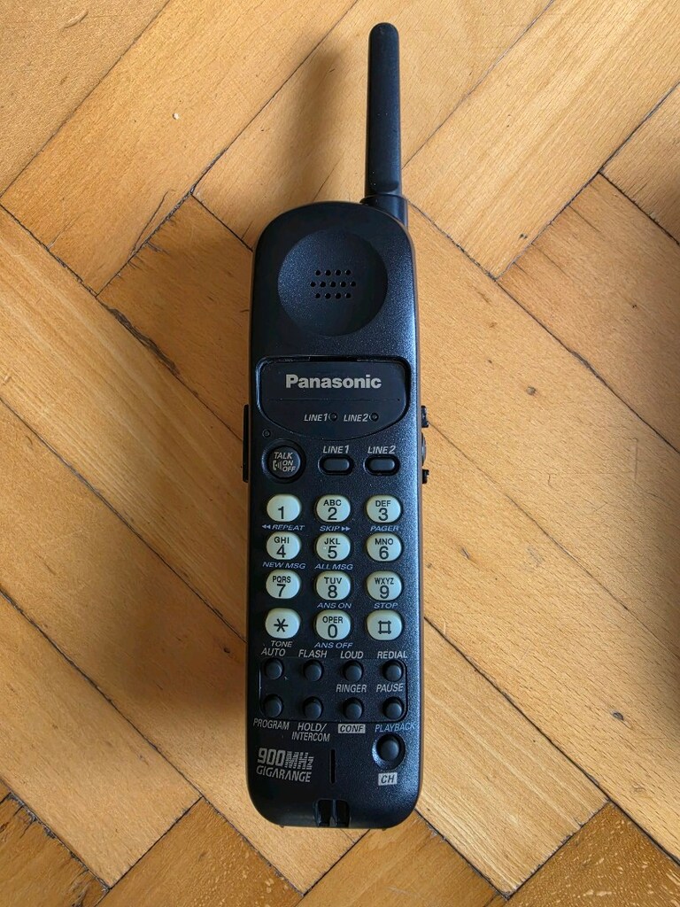 Panasonic KX-TC1890B Telsiz Telefon - 3