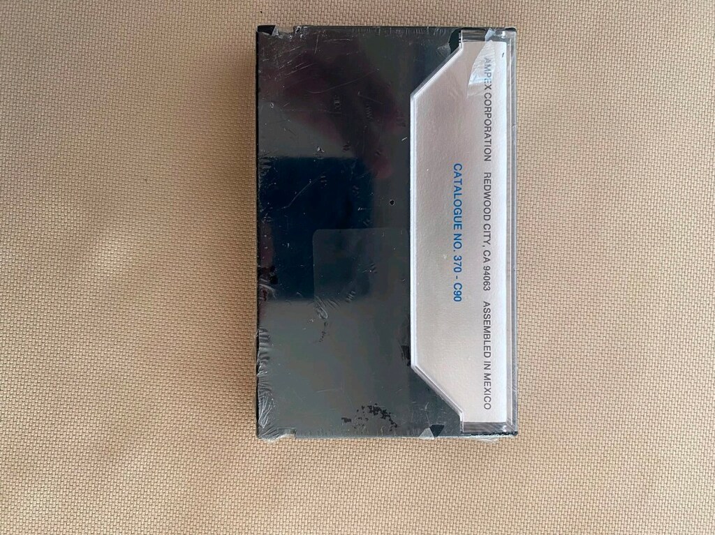 Ampex 370, 1970'li yıllarda üretilmiş vintage ses kaseti - 3