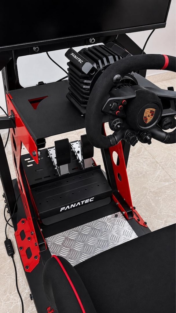 Fanatec Oyun Kokpiti Seti – PS5 + TV + Koltuk + Direksiyon | Komple / - 3