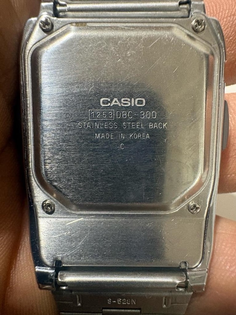 Casio data bank saat DBC 300 - 8