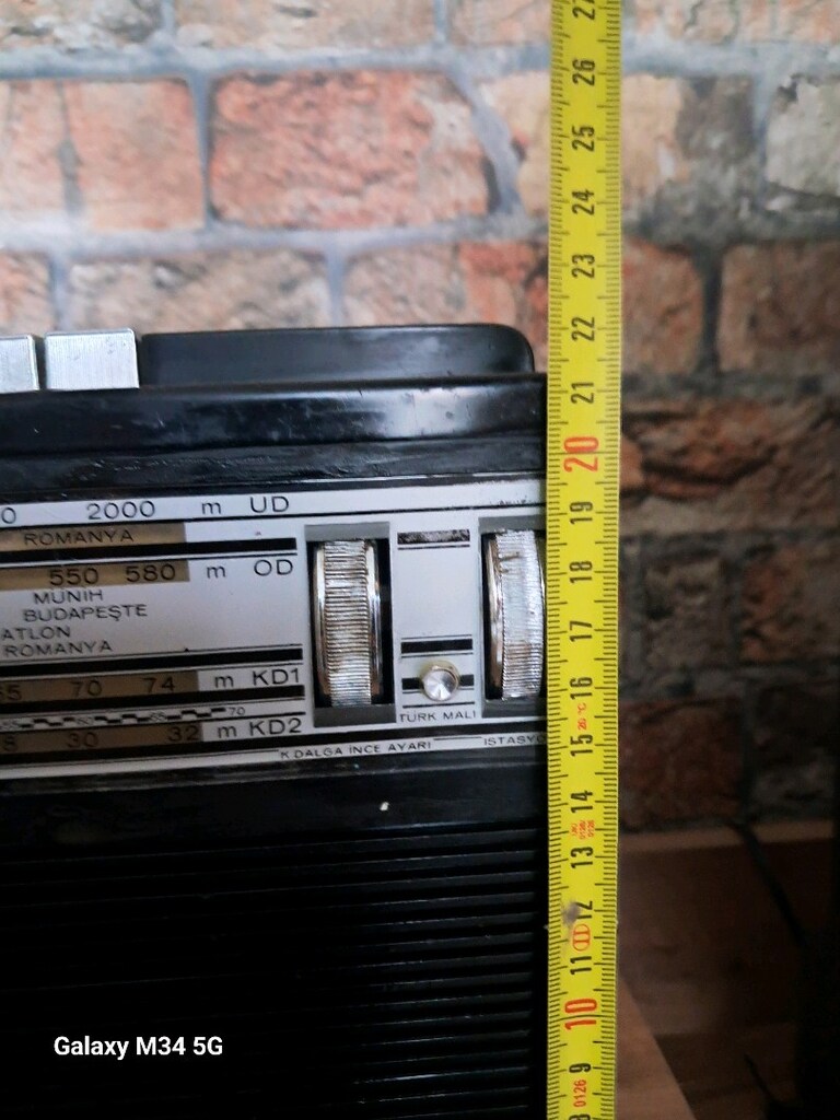 70 li yıllardan kalma antika radyo - 7