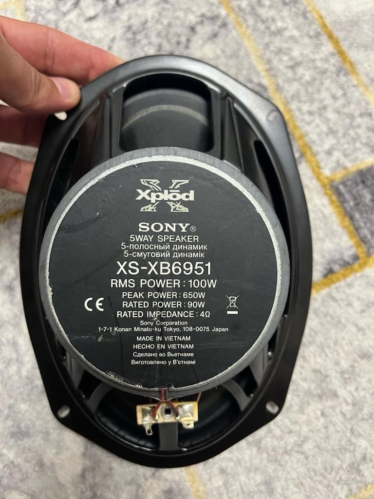 SONY XPLOD 650 WATT 5 YOL KALİTELİ HOPARLÖR - 3