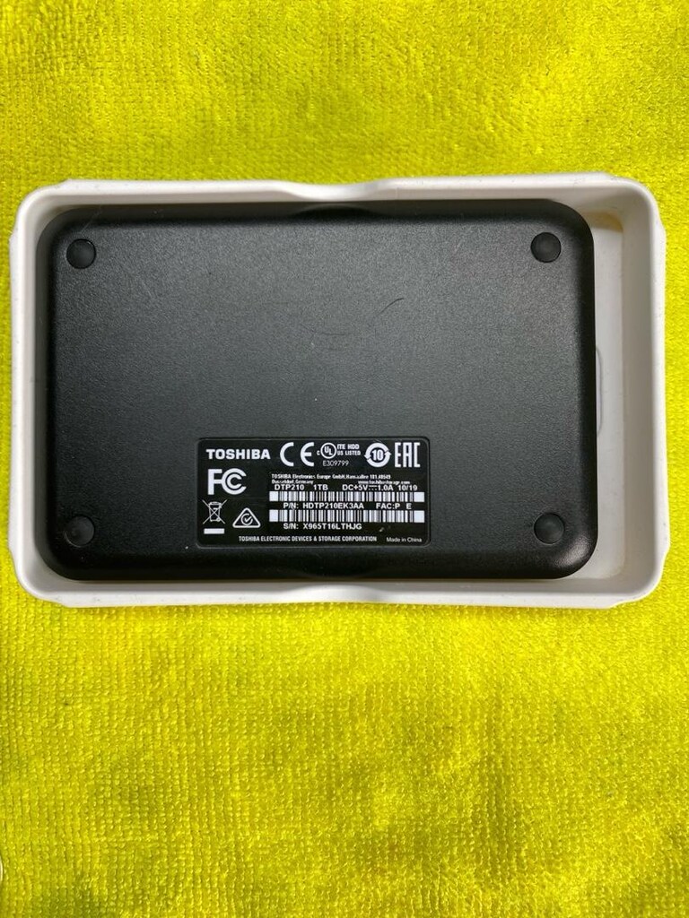 TOSHIBA MQ04UBF100:1000,2 GB DTP210 1TB Portaple Taşınabilir Hdd Disk - 15