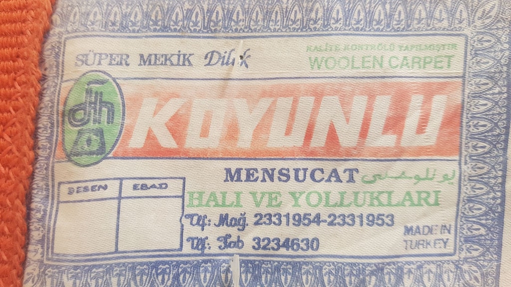Koyunlu Halı - 250x156 - Süper Mekik - Yıkanmış - 20