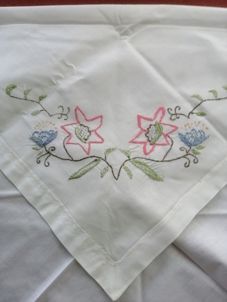 Vintage Nakışlı Bohça - 7