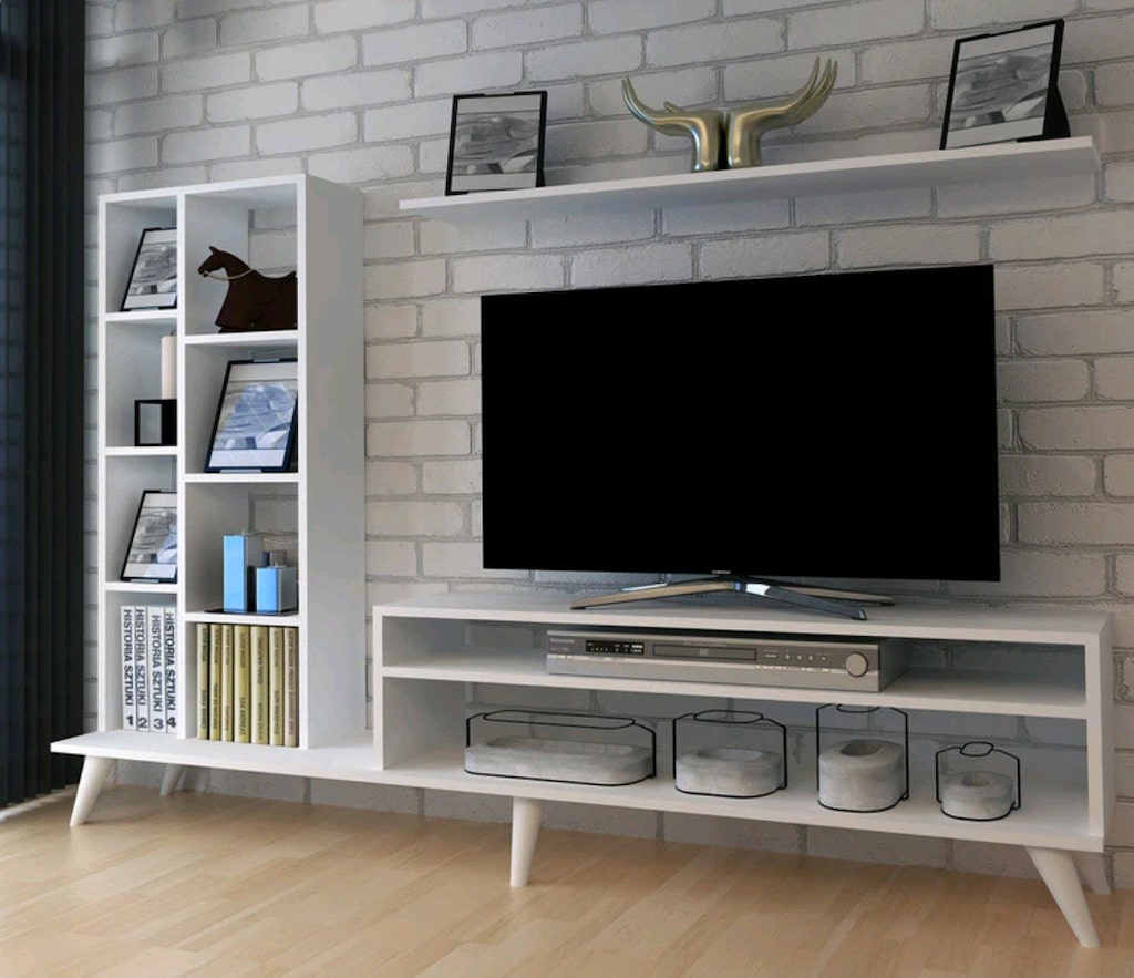 tv ünitesi kitaplıklı - 2