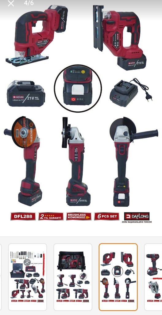 DEKOBAJLI SUNTA KESMELİ 6 LI SET - 2