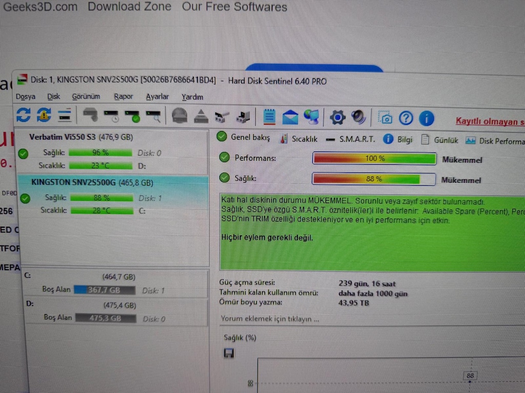 Kingston NV2 500GB 3500/2100 M.2 SSD - 2