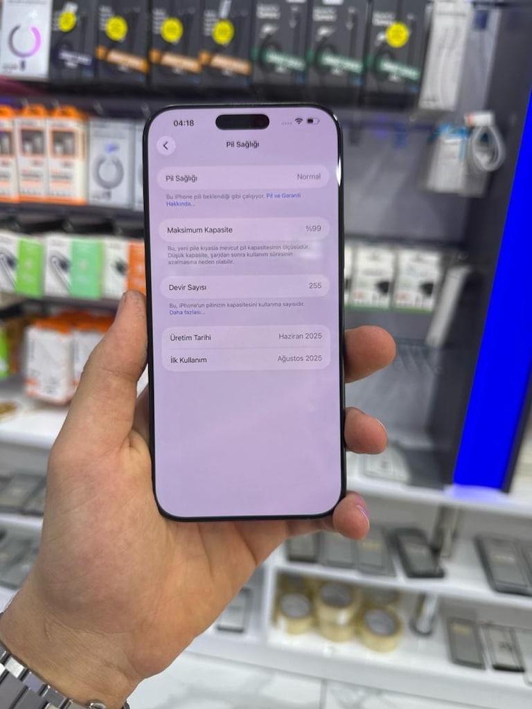 İPHONE 16 PRO MAX 256GB YURTDIŞI PİL:99 BOMBAAA - 2