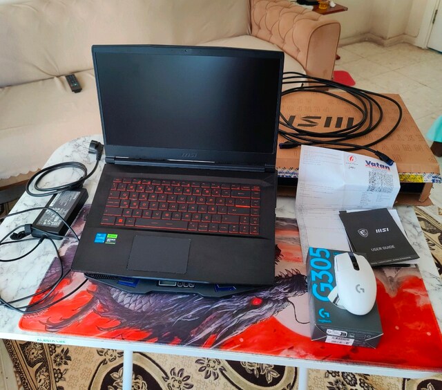 MSİ RTX 3050 İ5 12. NESİL LAPTOP