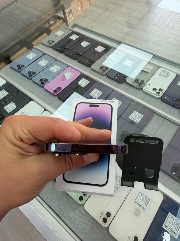 İPHONE 14 PROMAX 256 GB HAFIZA PİL DURUMU 77 fatura şarj kablosu mev - 2