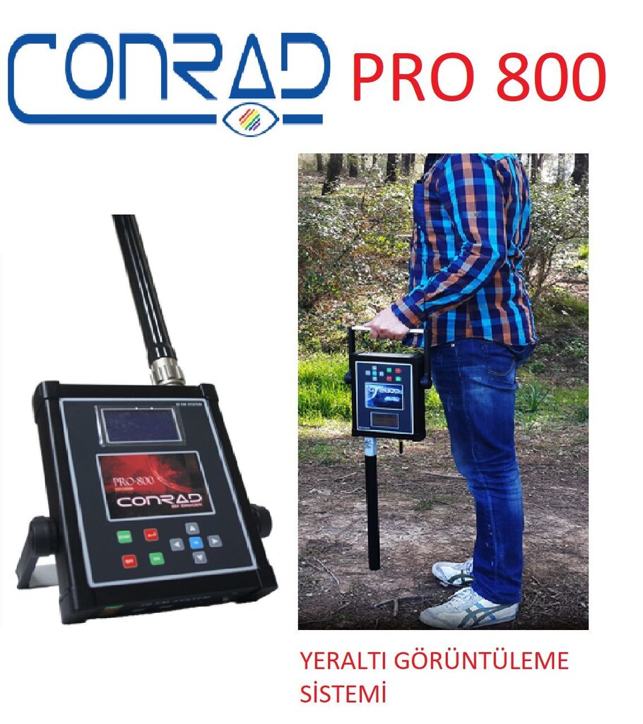 Conrad Pro-800 EM Yöntemli Yer Altı Görüntüleme ve Manyetometre Ci... - 2