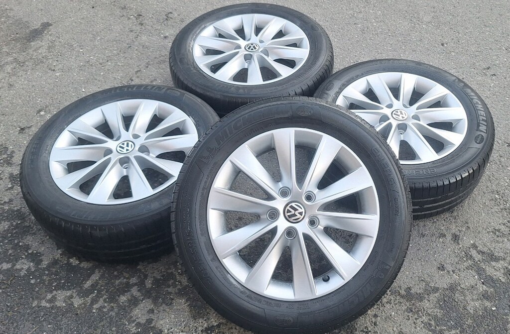 205 55 16 ORJİNAL JANT LASTİK TAKIMI JETTA CADDY GOLF AUDİ PASSAT JETT - 4