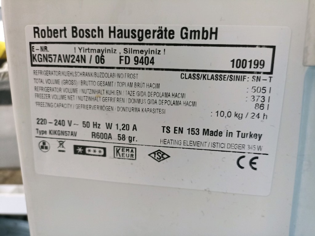 Bosch No Frost Buzdolabı - 9