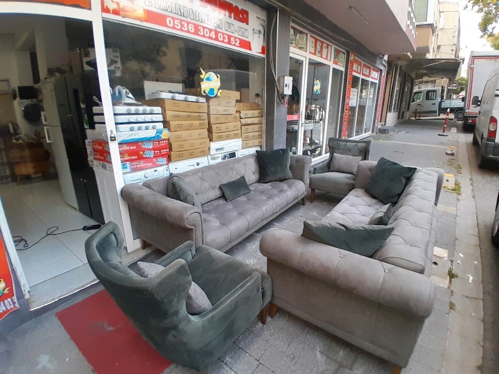 sıfır ayarında koltuk takımı 3 3 1 1 tertemiz görüldüğü gibi - 3