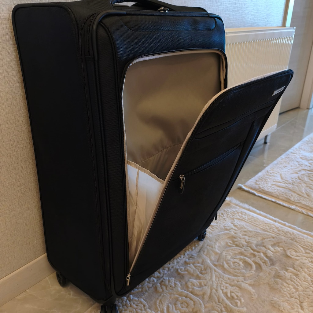 SAMSONITE 29'' KUMAŞ BÜYÜK BOY VALİZ (TEK UÇUŞ SIFIR AYARINDA) - 4