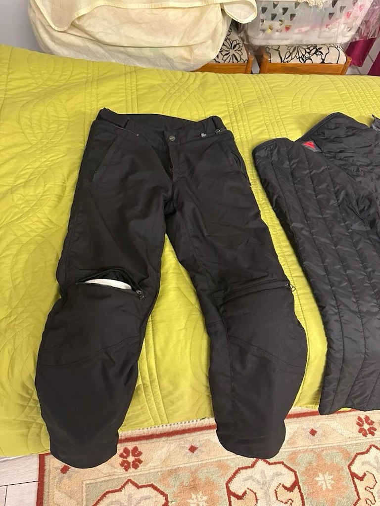 Dainese içlikli korumalı gorotex kumaş motosiklet pantolonu - 5