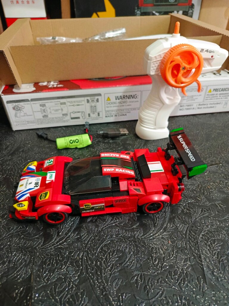 şarjlı kumandalı lego yapı seti - 3
