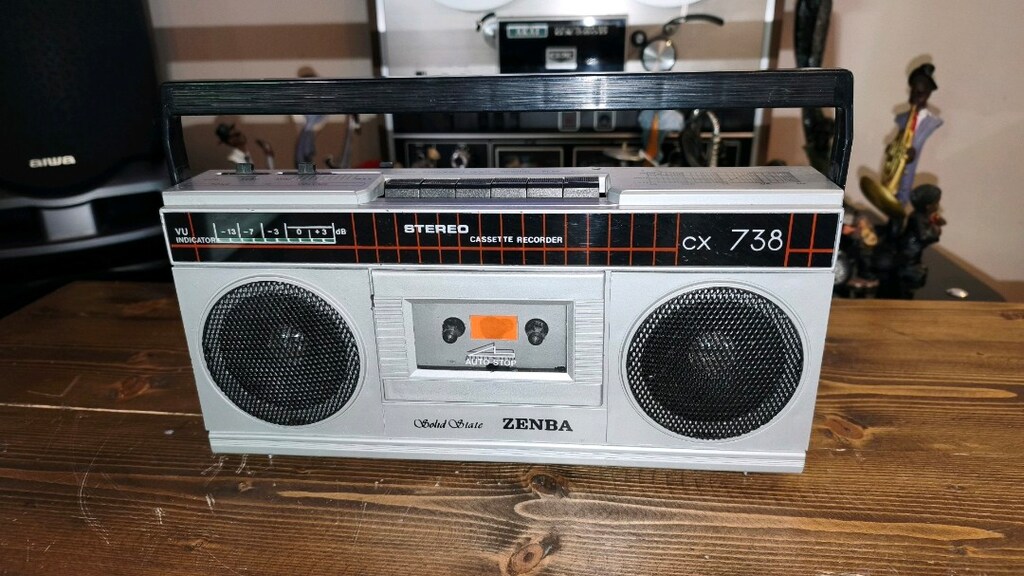 dönem yerli üretim stereo vintage teyp kaset çalar ( gürplas) - 5