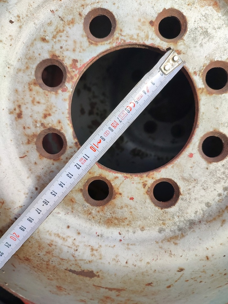traktör lastiği iki adet Massey den çıkma - 5