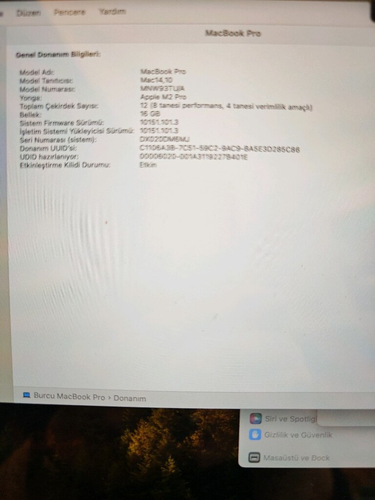 Macbook Pro 16,1" M2 Pro 16GB/ 1 TB (SSD) - 6