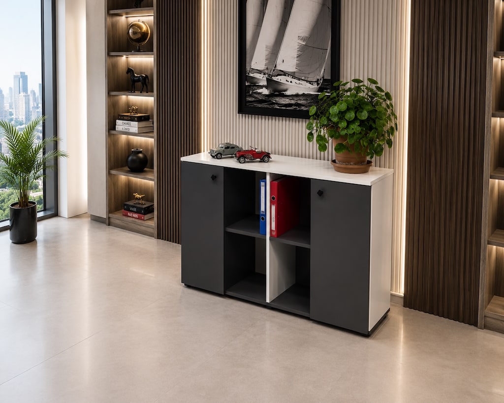FABRİKADAN HALKA -150cm 150cm OFİS MOBİLYASI BÜRO MASA TAKIMI ! - 8