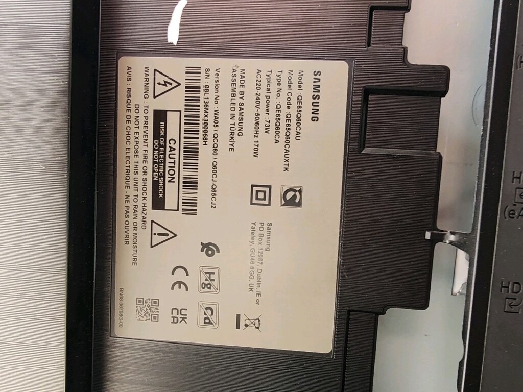 Samsung QE65Q60CAU 2023 Cihazı Komple Takım Halinde - 7