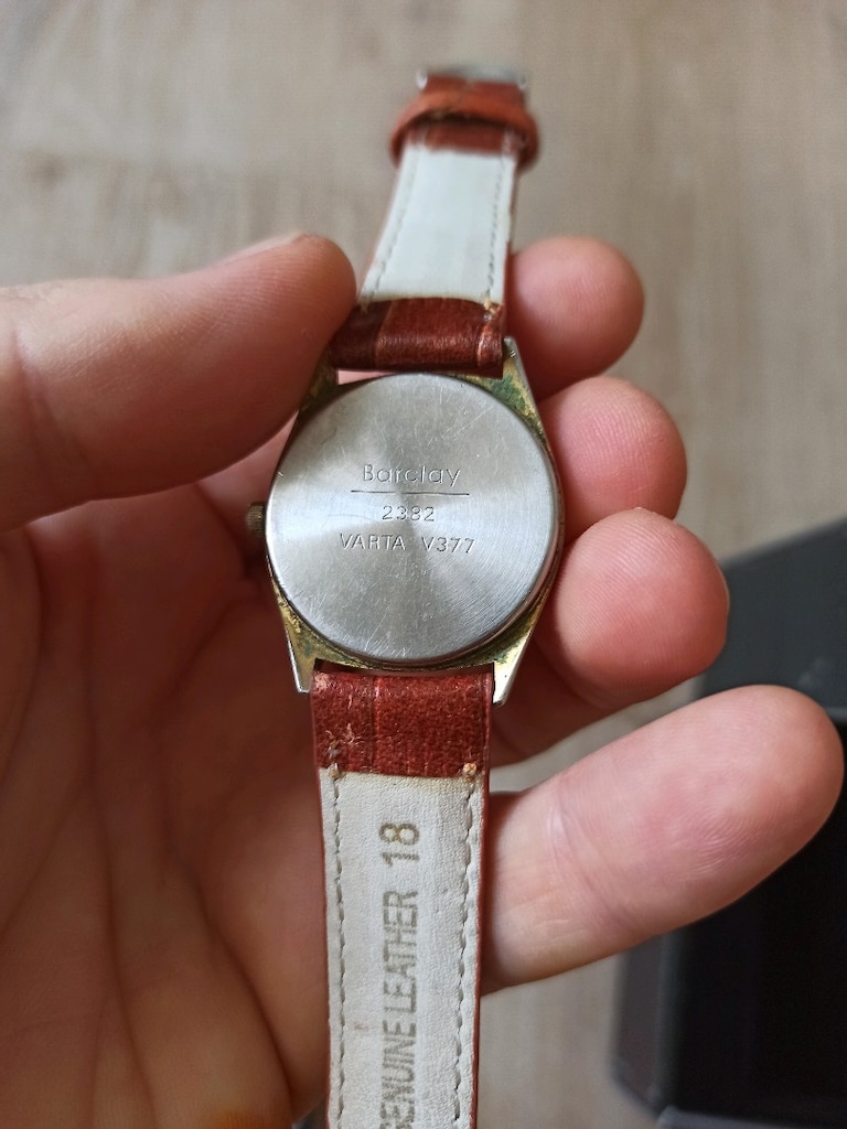 Barclay İngiliz markası vintage kol saati japon mekanizma - 8