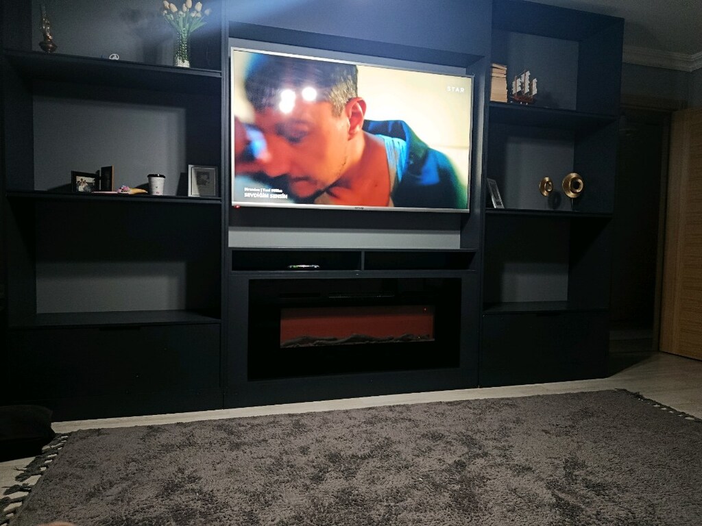 elektrikli fanlı şömine - 2