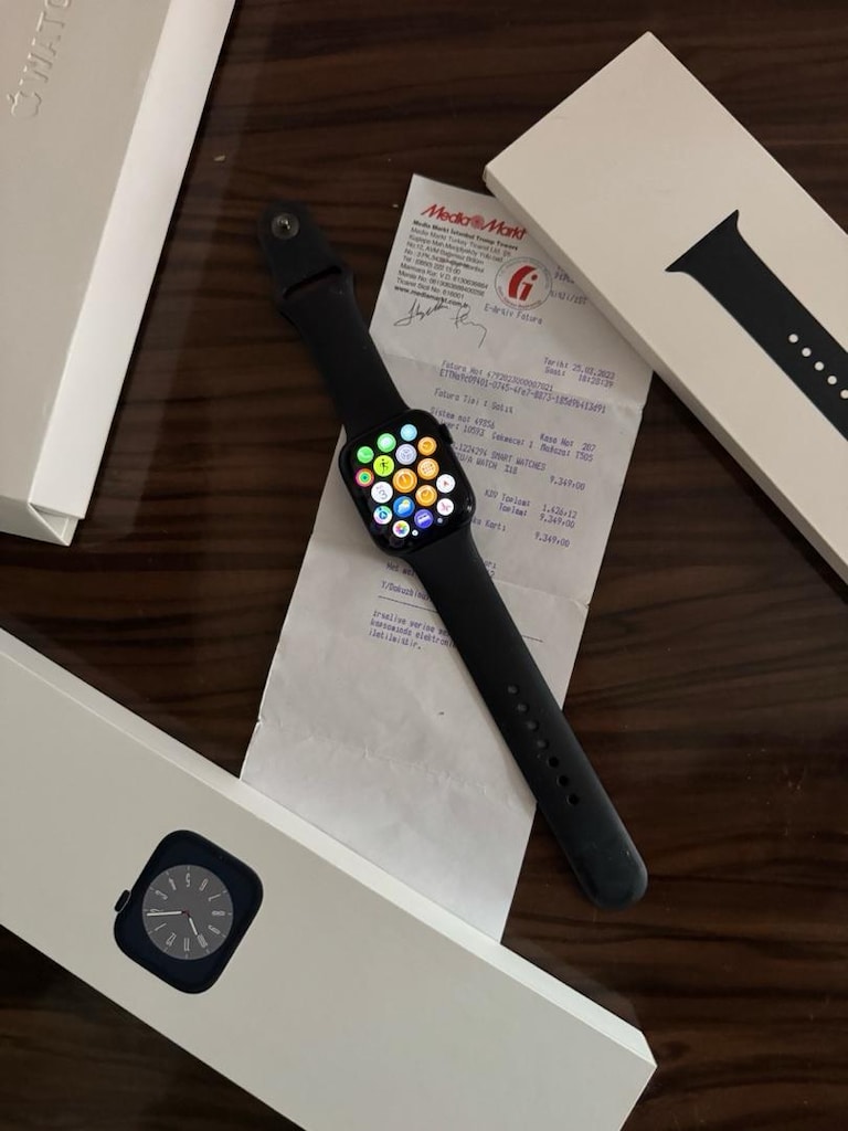 WATCH 8 45MM FATURA VE KUTULU - 2