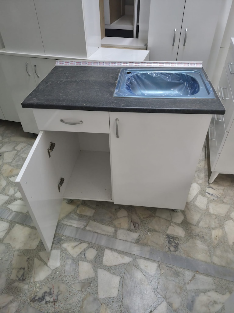 MUTFAK DOLABI & KARAVAN MUTFAK DOLABI & OFİS DOLABI 96 CM ENİNDE - 7
