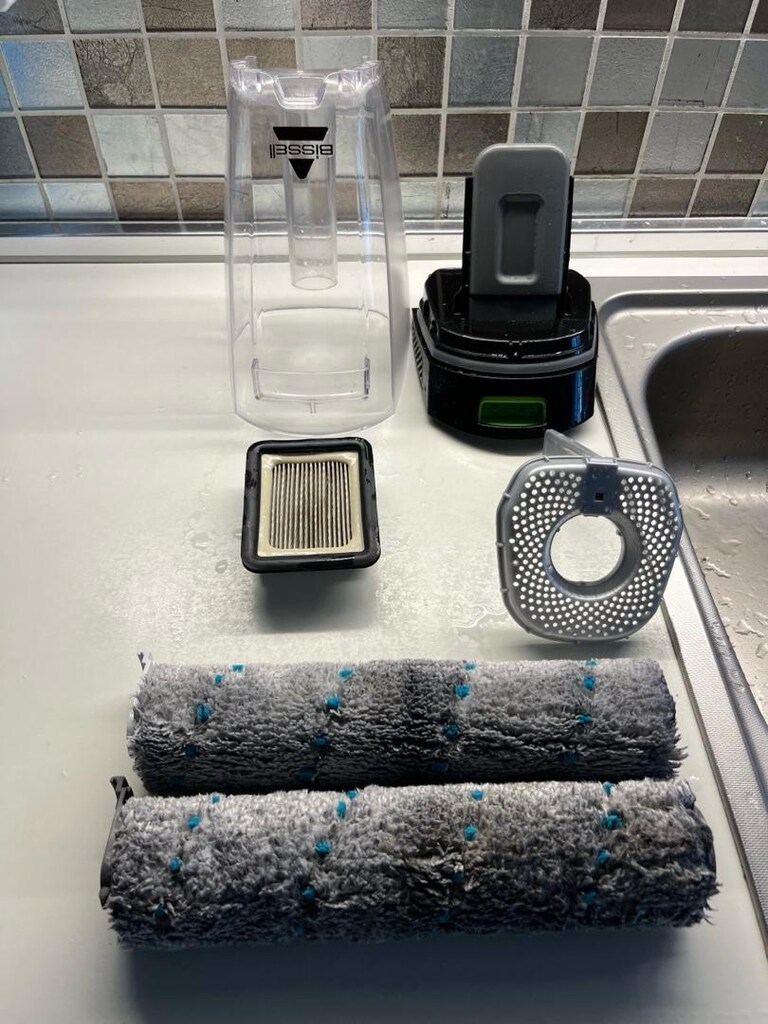 Bissell Crosswave Hydrosteam Pet pro Islak kuru buharlı dikey süpürge - 6