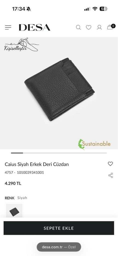 DESA ERKEK DERİ CÜZDAN - 4