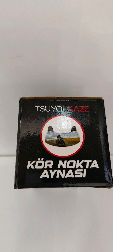 Tsuyoi Kaze 180° Geniş Açılı Motosiklet Kör Nokta Aynasıdır - 2
