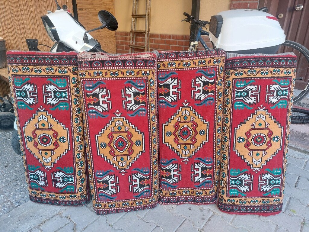 4 adet Otantik yastık ve 4 adet Sünger - 2