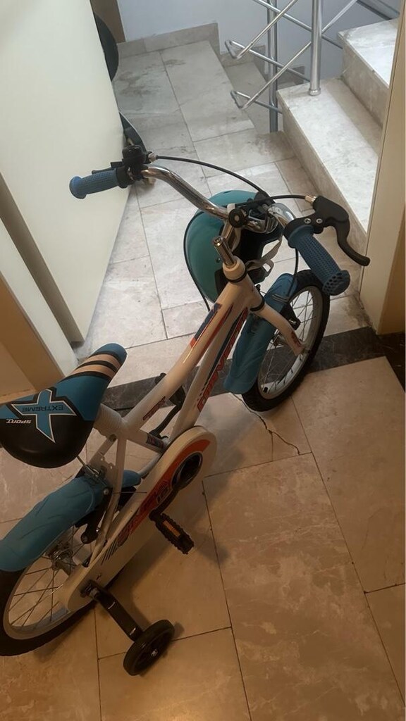 az kullanılmış bisiklet,kask dahil - 3