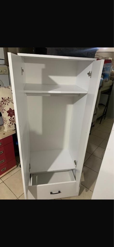 iki kapaklı çekmeceli gardolap - 2