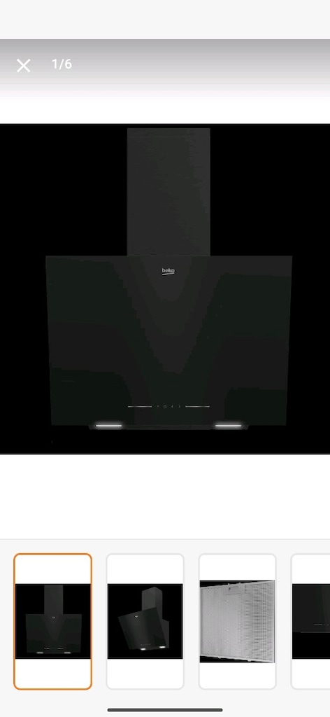 Beko 6040 S davlumbaz sıfır paketli - 3