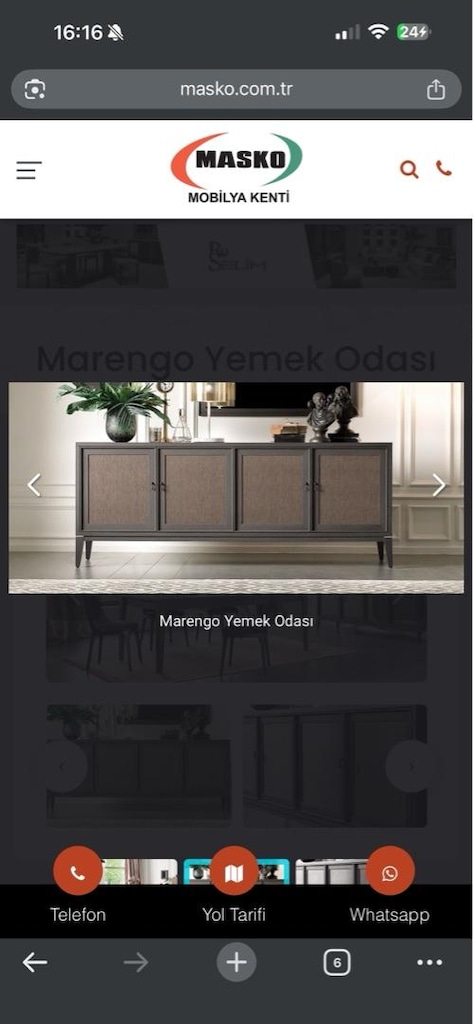 enza home marengo yemek odası konsolu - 2