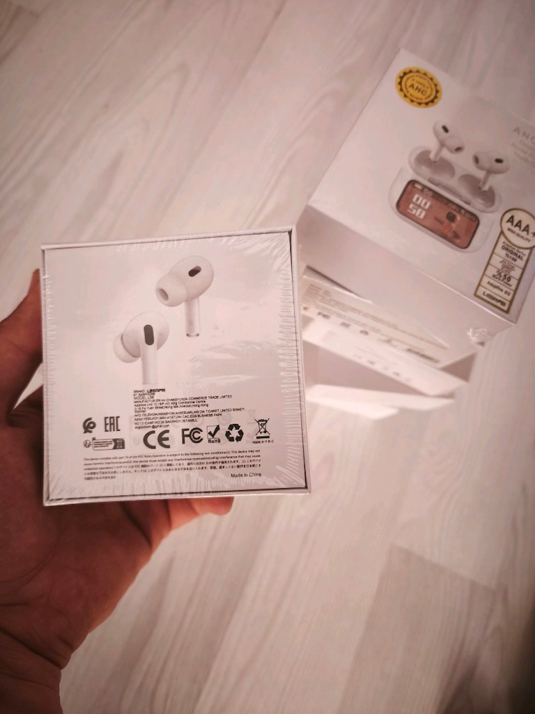 Sıfır ANC Bluetooth Kulaklık – AirPods Pro Görünümlü, Dijital Şarj Gös - 2