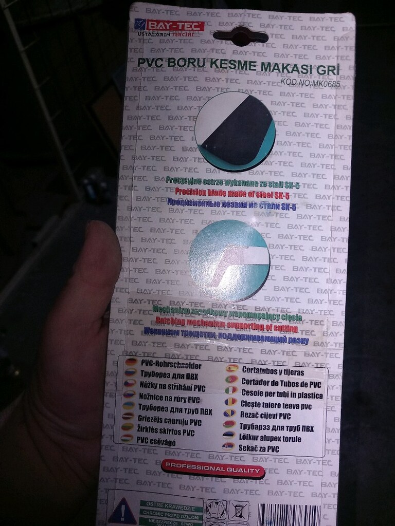 Bay Tec marka pvc kesme makasi - 2