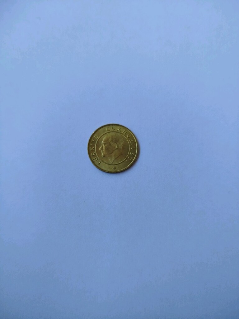 Sarı 25 kuruş koleksiyonluk - 2