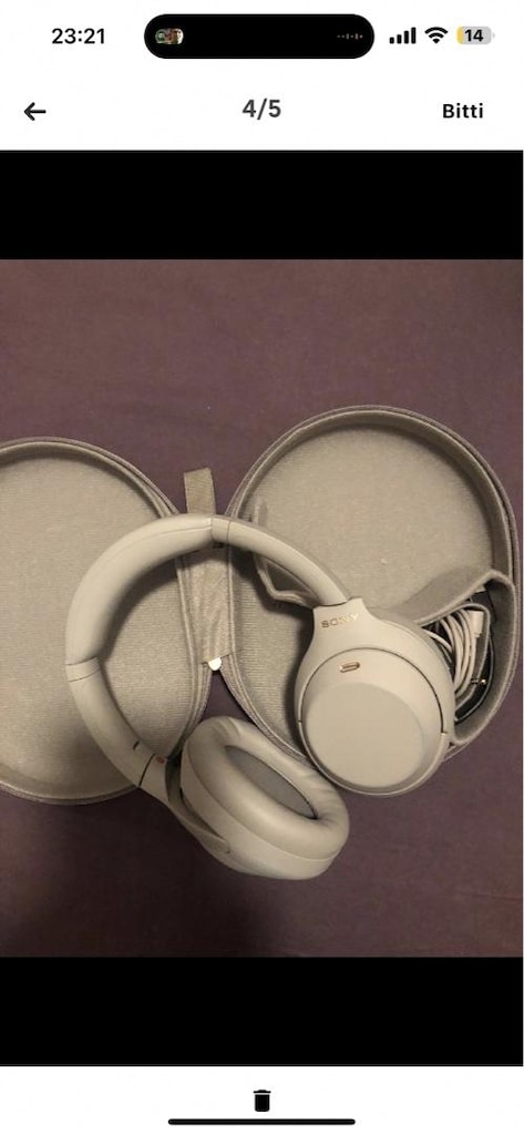 Sony WH-1000XM4 Kulak Üstü Kablosuz Kulaklık - 3