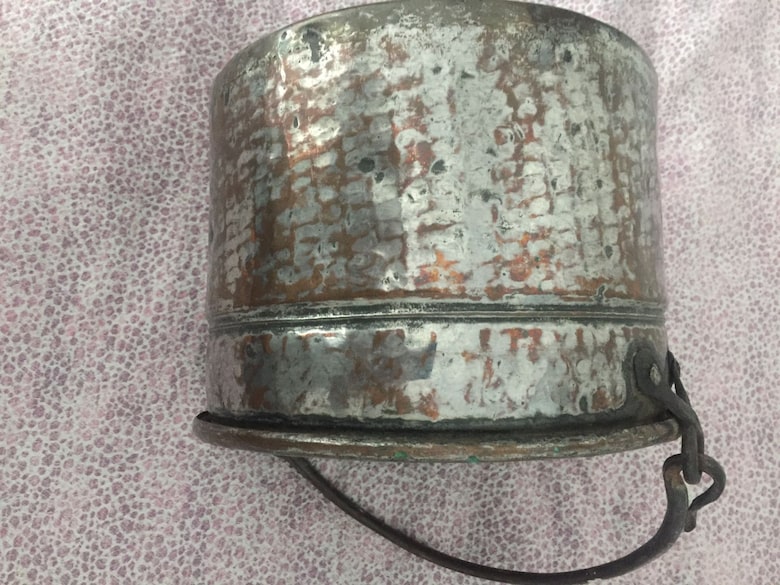 BAKIR KAZAN PİLAVLIK SÜZGEÇ HAMAM TASI