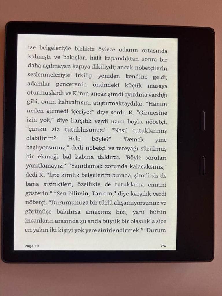 Amazon Kindle Oasis 10. Nesil - 32 Gb - 3
