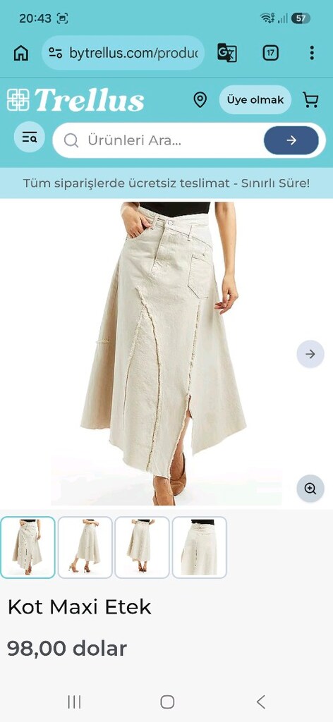 Zara Etek S beden