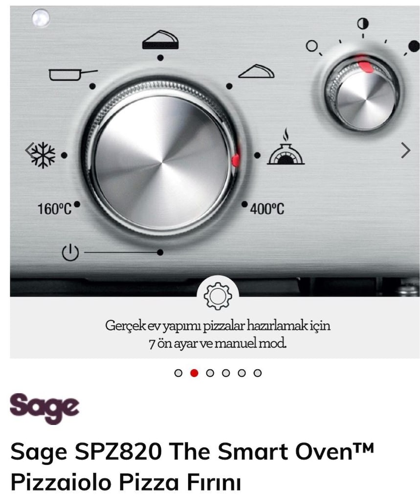 Sage SPZ820 The Smart Oven Pizzaiolo Pizza Fırını - 7